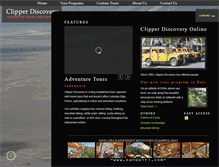 Tablet Screenshot of clipperdiscovery.com